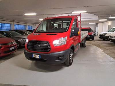Ford Transit 350 2.0TDCi EcoBlue 130CV PL Cab.Trend Rosso usata Borgaro Torinese
