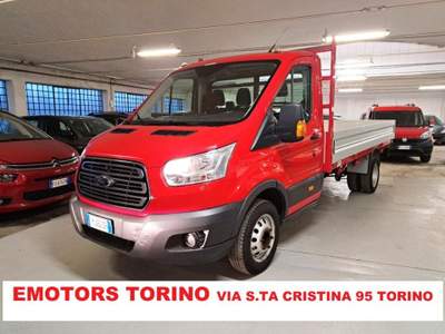 Ford Transit 350 2.0TDCi EcoBlue 130CV PL Cab.Trend Rosso usata Borgaro Torinese