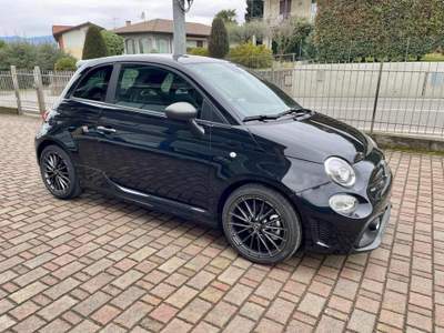 Abarth 595 1.4 Turbo T-Jet 165 CV - KM0 Nero usata Cadrezzate con Osmate