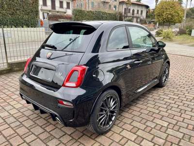 Abarth 595 1.4 Turbo T-Jet 165 CV - KM0 Nero usata Cadrezzate con Osmate