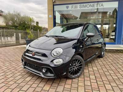 Abarth 595 1.4 Turbo T-Jet 165 CV - KM0 Nero usata Cadrezzate con Osmate