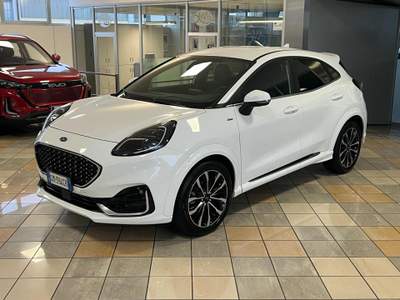 Ford Puma 1.0 EcoBoost Hybrid 155 CV S&S ST-Line Vignale Bianco usata Stradella