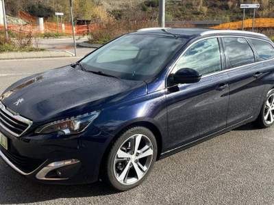 Peugeot 308 BlueHDi 120 S&S SW Allure Blu/Azzurro usata Potenza