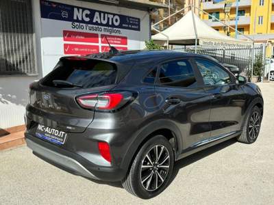 Ford Puma 1.0 EcoBoost Hybrid 125 CV S&S aut. Titanium Desig Grigio usata Porto Empedocle
