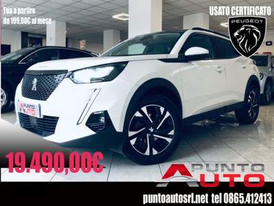 Peugeot 2008 BlueHDi 100 S&S Allure Navi Pack- TETTO Bianco usata Isernia