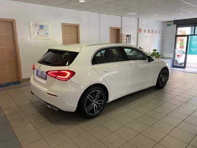 Mercedes-Benz Classe A d Automatic Sport Total Pelle Bianco usata San Giorgio Jonico