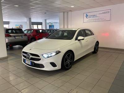 Mercedes-Benz Classe A d Automatic Sport Total Pelle Bianco usata San Giorgio Jonico