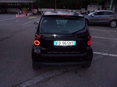 Smart ForTwo 1000 52 kW coupé passion Nero usata Roma