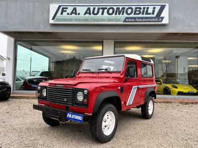 Land Rover Defender 90 2.5Tdi SW County 6 POSTI 43.700KM DA COLLEZIONE Rosso usata Abano Terme