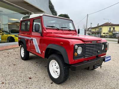Land Rover Defender 90 2.5Tdi SW County 6 POSTI 43.700KM DA COLLEZIONE Rosso usata Abano Terme