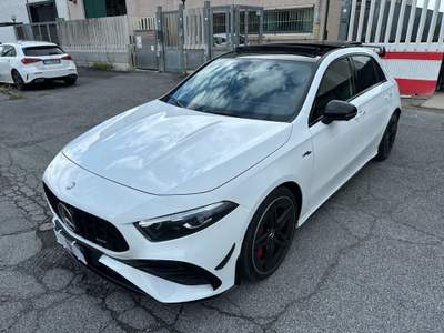 Mercedes-Benz Classe A 4Matic AMG Line Premium Plus Bianco usata Fonte Nuova