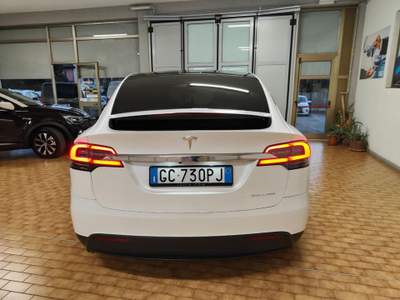 Tesla Model X 2020-kwh 100-POSTI 7-POSTI-GANCIO TRAINO Bianco usata Sarego