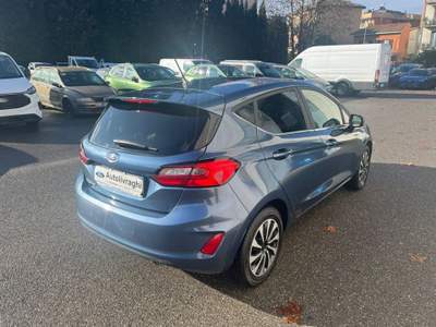 Ford Fiesta 1.1 75 CV 5 porte Titanium Blu/Azzurro usata Lodi
