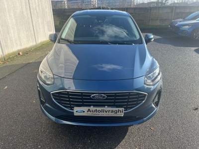 Ford Fiesta 1.1 75 CV 5 porte Titanium Blu/Azzurro usata Lodi