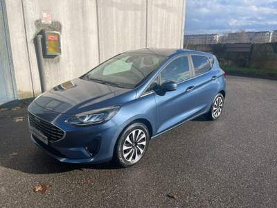 Ford Fiesta 1.1 75 CV 5 porte Titanium Blu/Azzurro usata Lodi