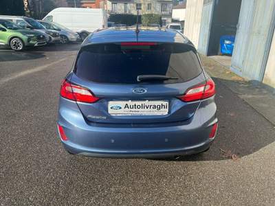 Ford Fiesta 1.1 75 CV 5 porte Titanium Blu/Azzurro usata Lodi