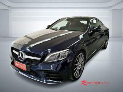 Mercedes-Benz Classe C d Auto Coupe Premium Plus 194 Cv Pronta Consegna Blu/Azzurro usata Gubbio