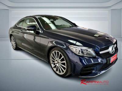 Mercedes-Benz Classe C d Auto Coupe Premium Plus 194 Cv Pronta Consegna Blu/Azzurro usata Gubbio