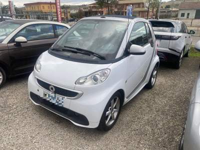 Smart ForTwo 1000 52 kW MHD cabrio passion Bianco usata Coriano