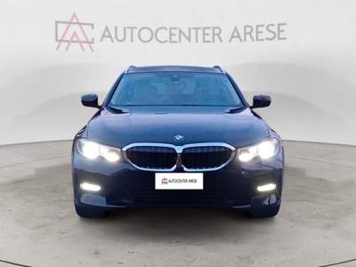 BMW Serie 3 318d d Touring Business Advantage aut. Nero usata CARONNO PERTUSELLA