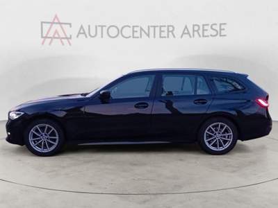 BMW Serie 3 318d d Touring Business Advantage aut. Nero usata CARONNO PERTUSELLA