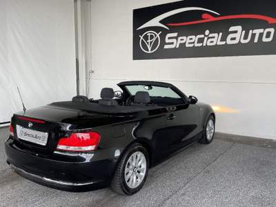 BMW Serie 1 118d d 2.0 143 cv Cabrio Nero usata Giugliano in Campania