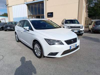 Seat Leon 1.6 TDI 110 CV ST Start/Stop Style Bianco usata POTENZA