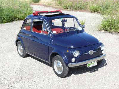 Fiat 500 500 F - RESTAURATA Blu/Azzurro usata Ragusa