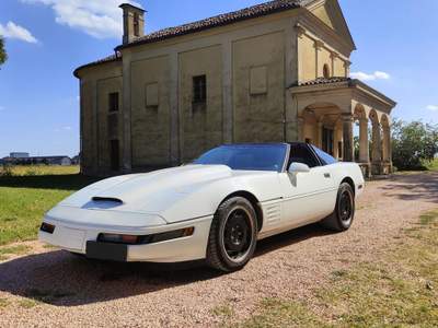 Chevrolet Corvette C4 5.7 V8 Convertible Volumetrico Bianco usata Cava Manara