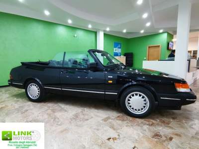 Saab 900 i turbo 16 S cat Cabriolet - IMP GPL - ASI Nero usata Roseto degli Abruzzi