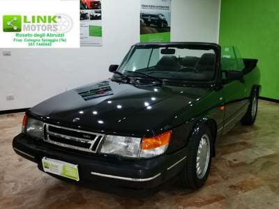 Saab 900 i turbo 16 S cat Cabriolet - IMP GPL - ASI Nero usata Roseto degli Abruzzi