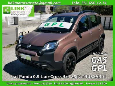 Fiat Panda 0.9 TwinAir Turbo S&S 4x4 Trussardi IMP GPL Grigio usata Roseto degli Abruzzi