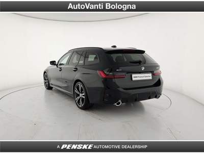 BMW Serie 3 325td d 48V xDrive Touring Msport Nero usata Granarolo dell'Emilia