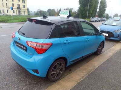 Toyota Yaris 1.5 Hybrid 5 porte Trend 'Cyan Edition' - NEOPATEN Blu/Azzurro usata San Giorgio di Piano