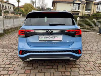 Volkswagen T-Cross 1.0 TSI 115 CV R-Line - KM0 Blu/Azzurro usata Cadrezzate con Osmate
