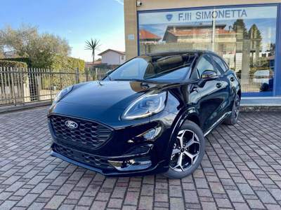 Ford Puma 1.0 EcoBoost Hybrid 125 CV S&S ST-Line - NUOVO Nero usata Cadrezzate con Osmate