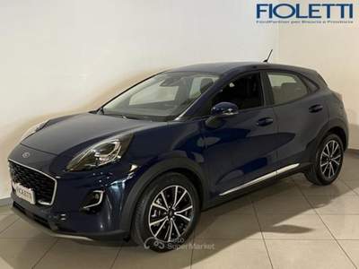 Ford Puma 1.0 ECOBOOST HYBRID 125 CV S&S TITANIUM Blu/Azzurro usata Manerbio