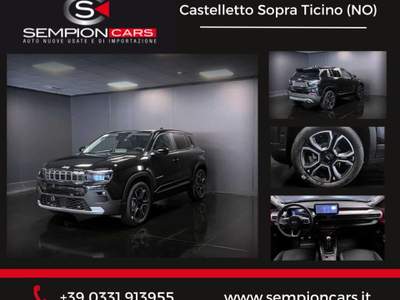 Jeep Avenger 1.2 Turbo Summit LED/Camera/ PREZZO REALE Nero usata Castelletto Sopra Ticino