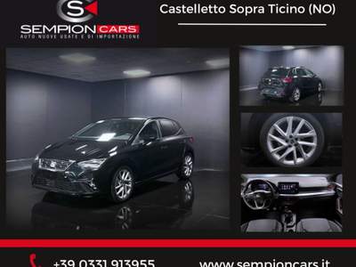 Seat Ibiza 1.0 EcoTSI 95 CV 5 porte FR PREZZO REALE Nero usata Castelletto Sopra Ticino
