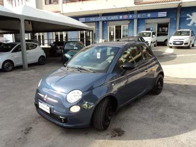 Fiat 500 0.9 TwinAir Turbo Matt Black Blu/Azzurro usata Giugliano in Campania