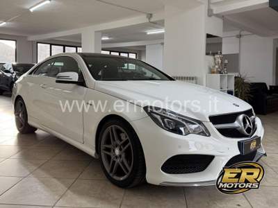 Mercedes-Benz Classe E d Coupé Premium AMG Full Bellissima Bianco usata L'Aquila