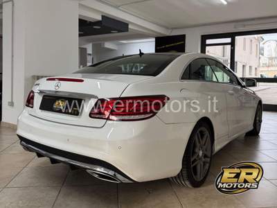 Mercedes-Benz Classe E d Coupé Premium AMG Full Bellissima Bianco usata L'Aquila