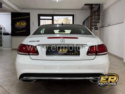 Mercedes-Benz Classe E d Coupé Premium AMG Full Bellissima Bianco usata L'Aquila