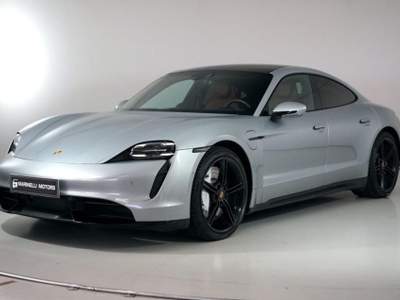 Porsche Taycan TURBO 624CV TETTO BOSE CAMERA 360 IVA ESPOSTA! Grigio usata Rosignano Marittimo