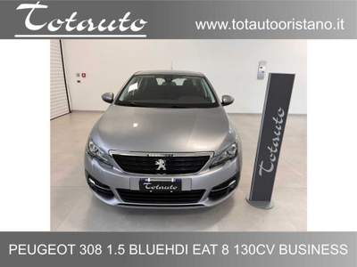 Peugeot 308 BlueHDi 130 S&S EAT8 SW Business Argento usata Ghilarza