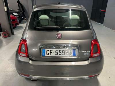 Fiat 500 1.0 Hybrid Dolcevita Nero usata Nichelino