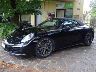 Porsche 911 3.0 370cv Carrera 4 Cabriolet PDK Nero usata Castel Maggiore