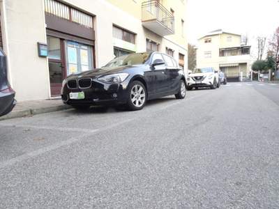 BMW Serie 1 114d d 5p. Unique - NEOPATENTATI Nero usata Villasanta