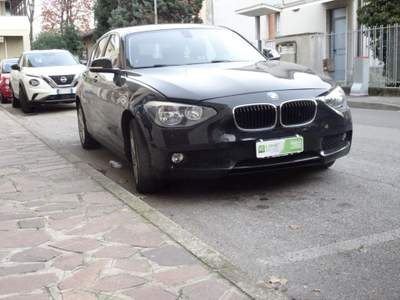 BMW Serie 1 114d d 5p. Unique - NEOPATENTATI Nero usata Villasanta