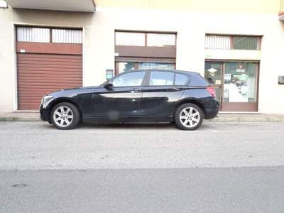 BMW Serie 1 114d d 5p. Unique - NEOPATENTATI Nero usata Villasanta
